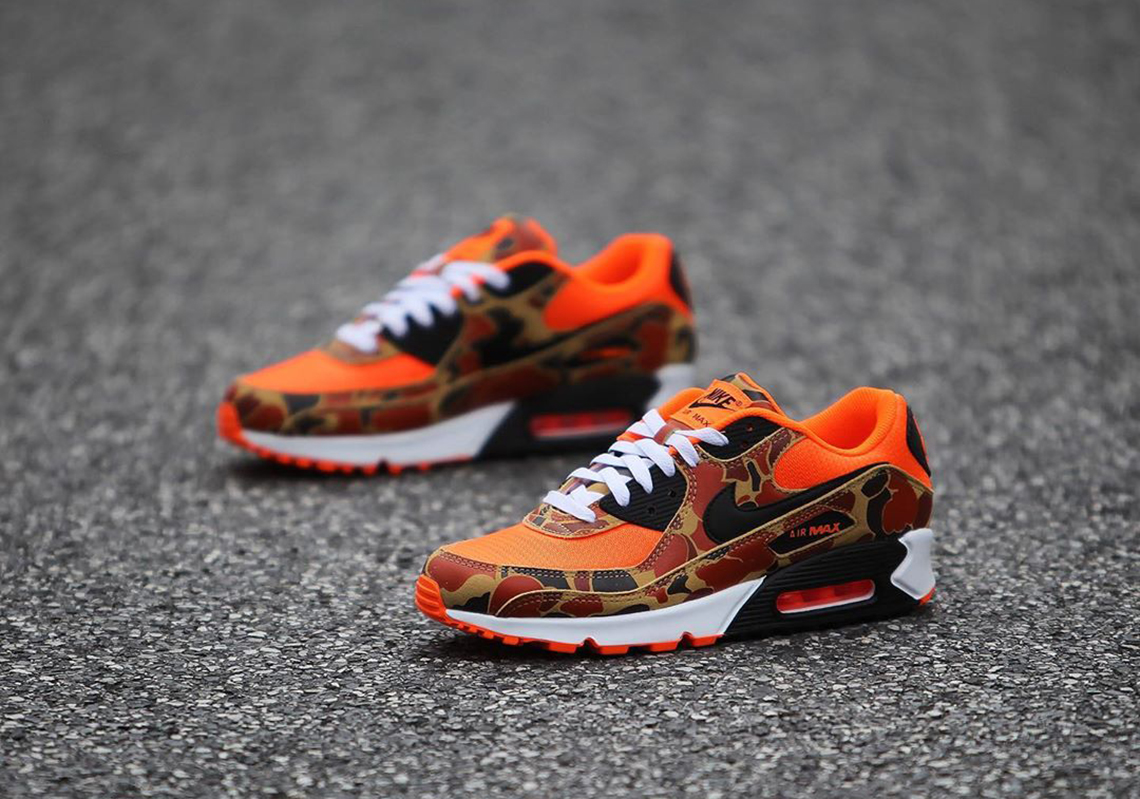 Nike Air Max 90 Duck Camo Orange 5