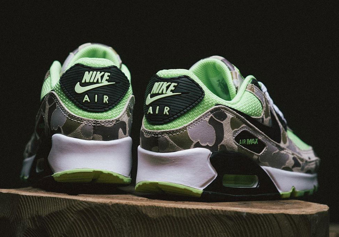 Nike Air Max 90 Green Duck Camo Cw4039 300 3