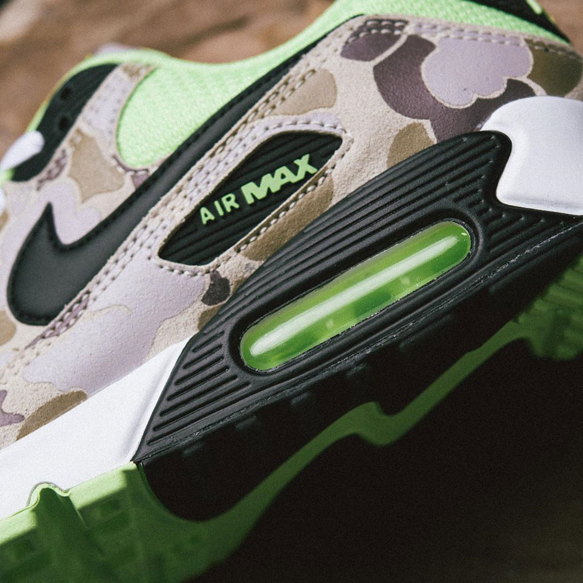 Nike Air Max 90 Green Duck Camo Cw4039 300 4