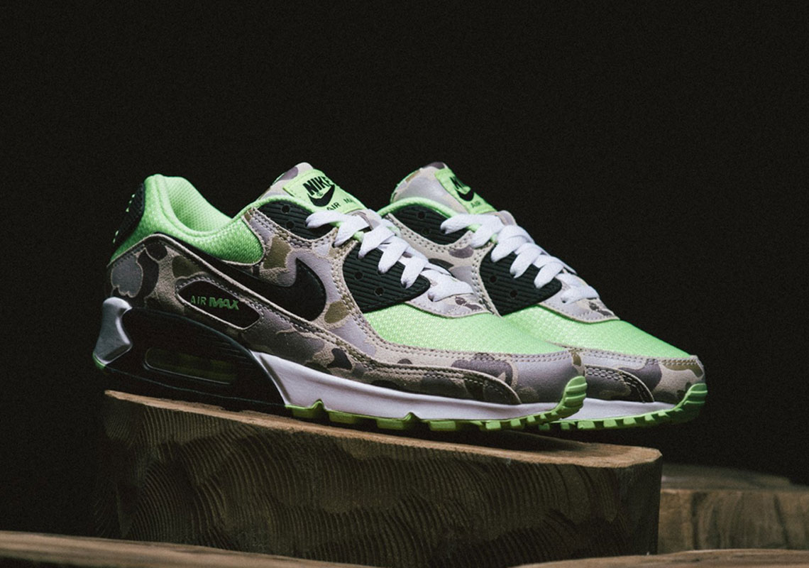 Where To Buy The Nike Air Max 90 "Green Duck Camo"