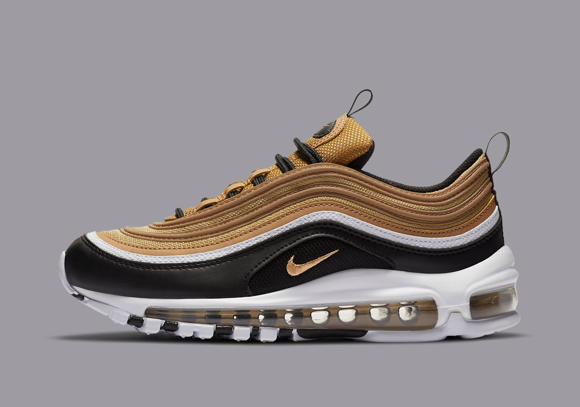 Black And Gold Make A Return To The Nike Air Max 97 GS