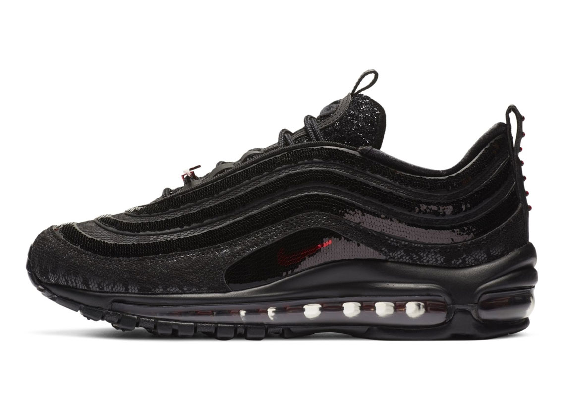 Nike Air Max 97 W Black Sequin 2020 9