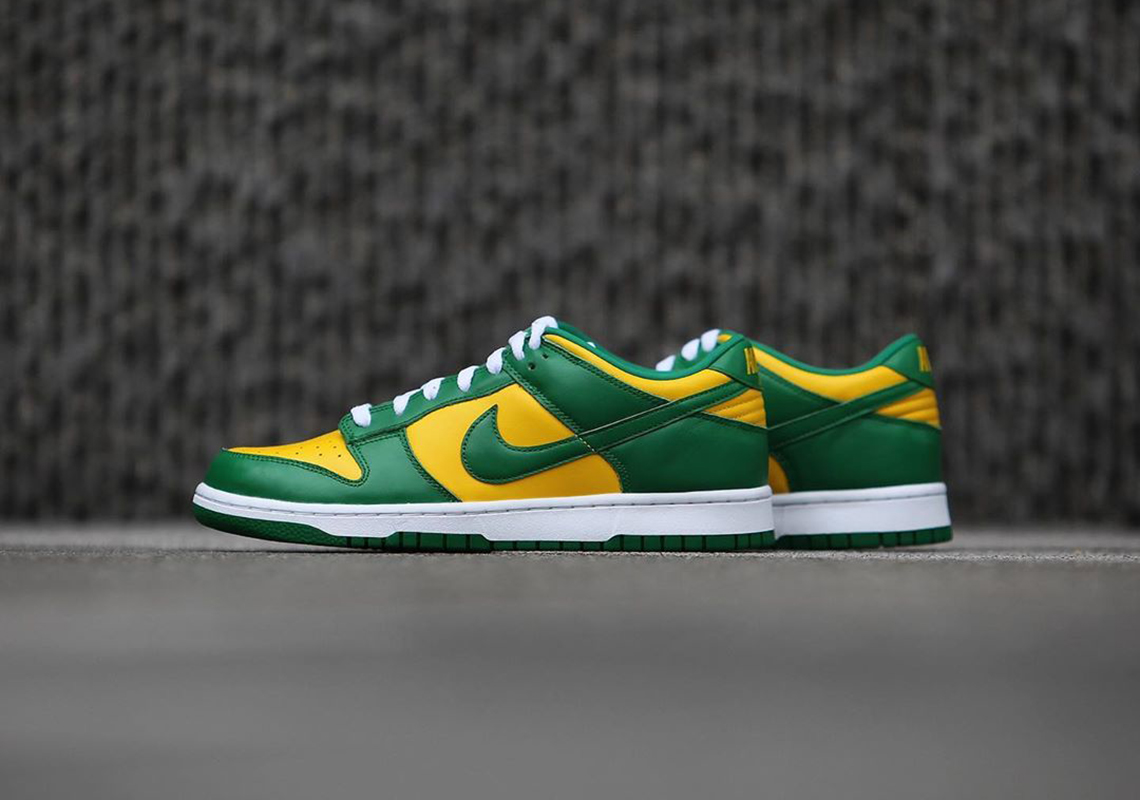 Nike Dunk Low Brazil Family Size Run Release Info 5