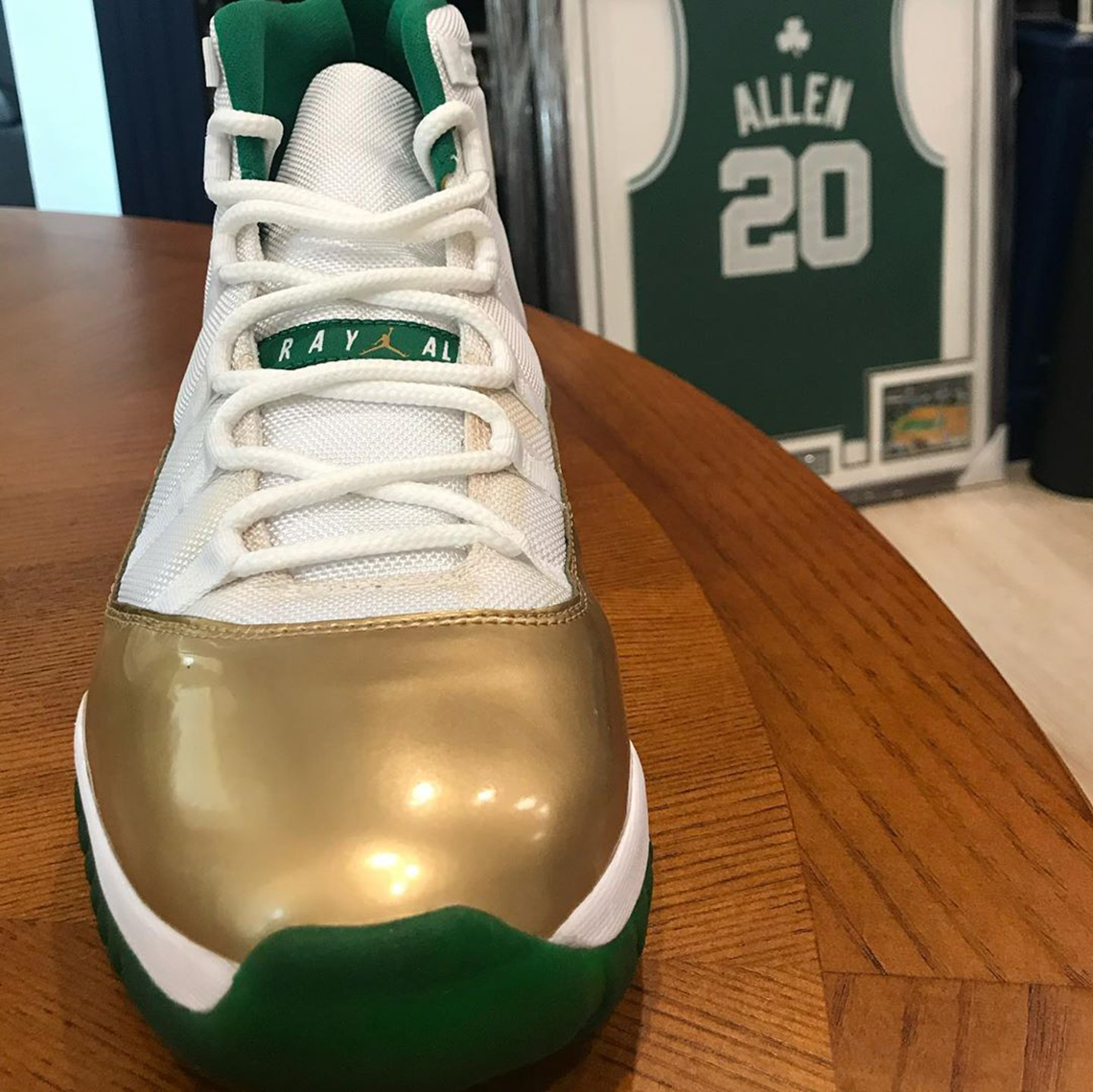 Ray Allen Air Jordan 11 Celtics Pe Photos 2