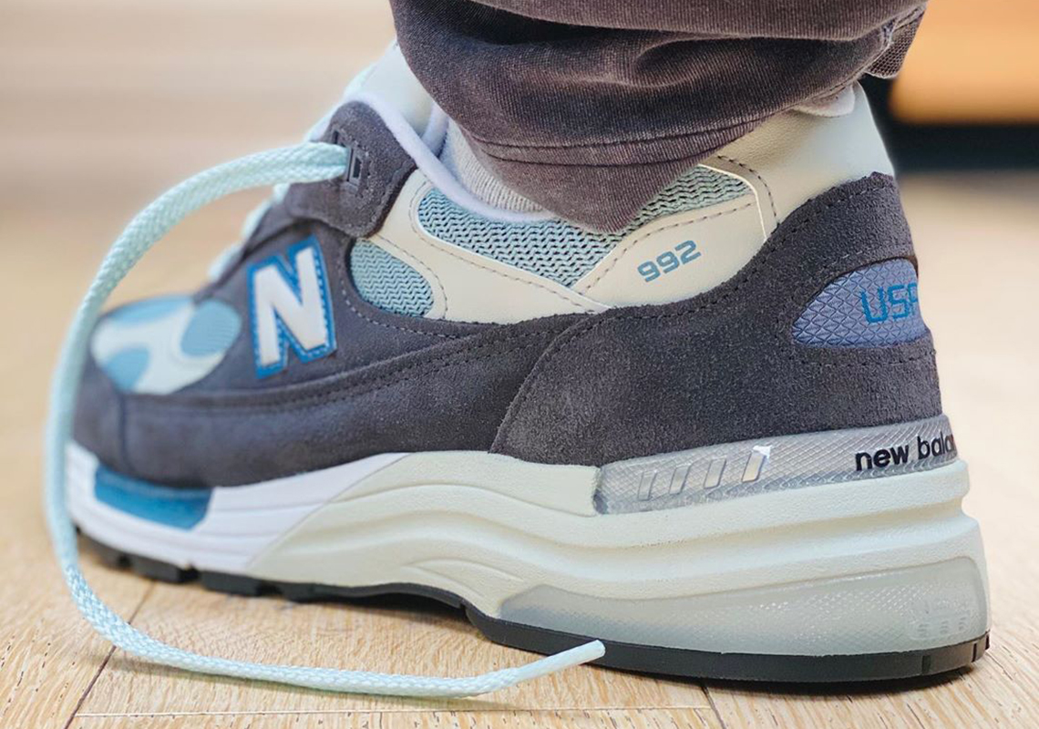 Ronnie Fieg Teases A New Balance 992 “Steel Blue”