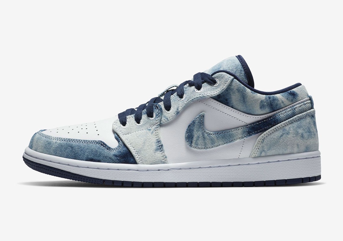 Air Jordan 1 Low Washed Denim 1