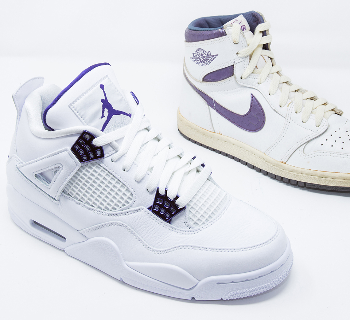 Air Jordan 4 Metallic Purple 3