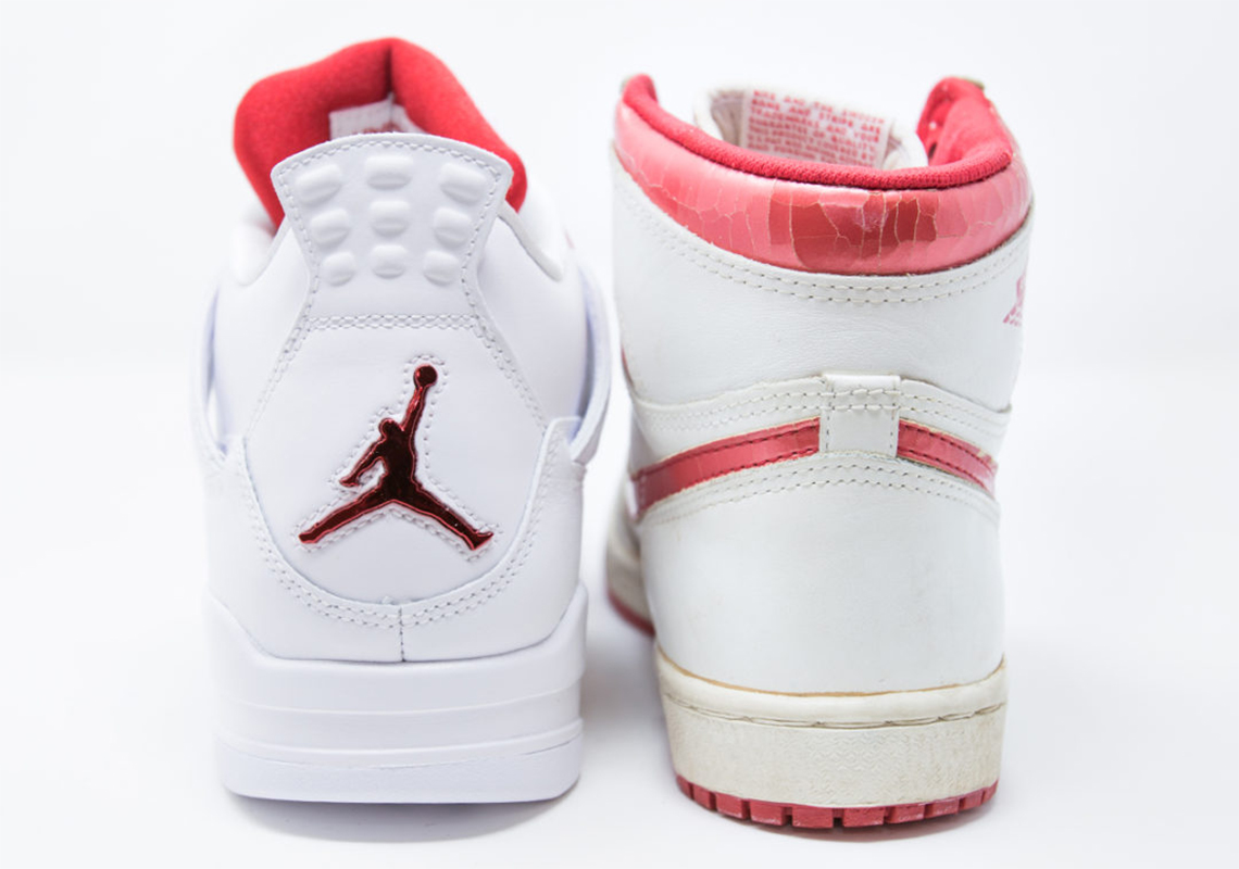 Air Jordan 4 Metallic Red 1