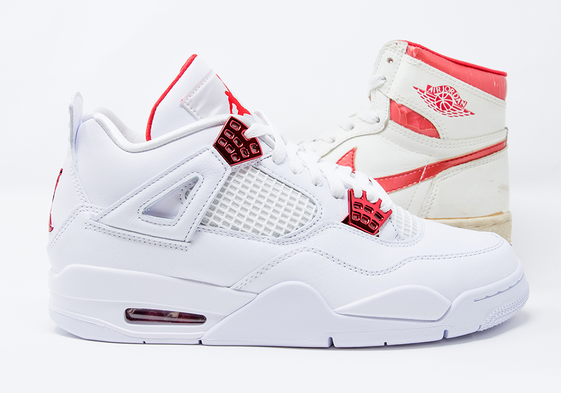 Air Jordan 4 Metallic Red 4