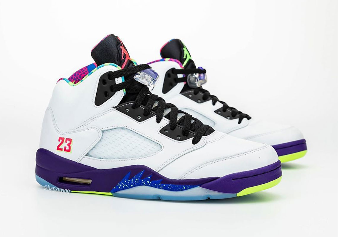 Best Look Yet At The Air Jordan 5 "Bel-Air" Alternate