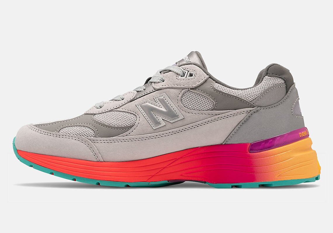 New Balance 992 Grey Multi Color 3