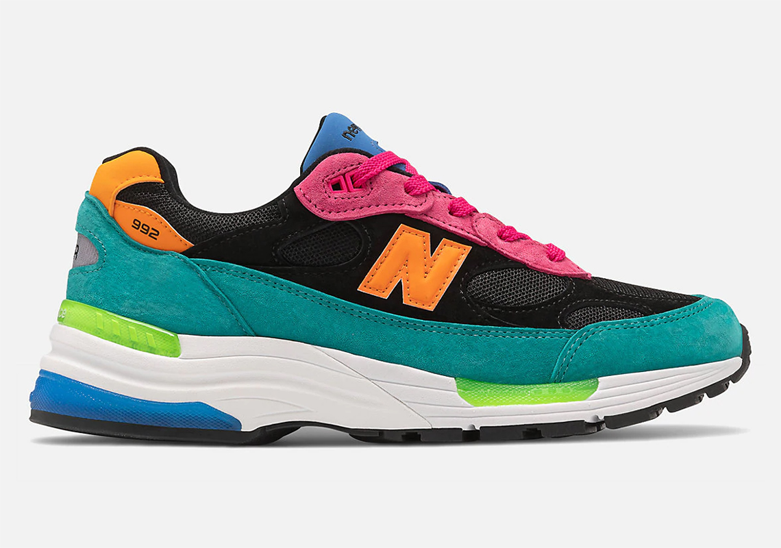 New Balance 992 Continues Its Assortment Of Multi-Color Upper Options