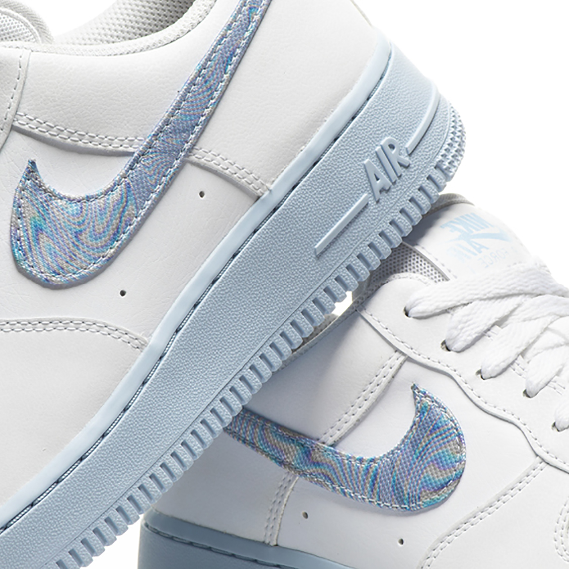 Nike Air Force 1 White Blue Cz0377 100 1