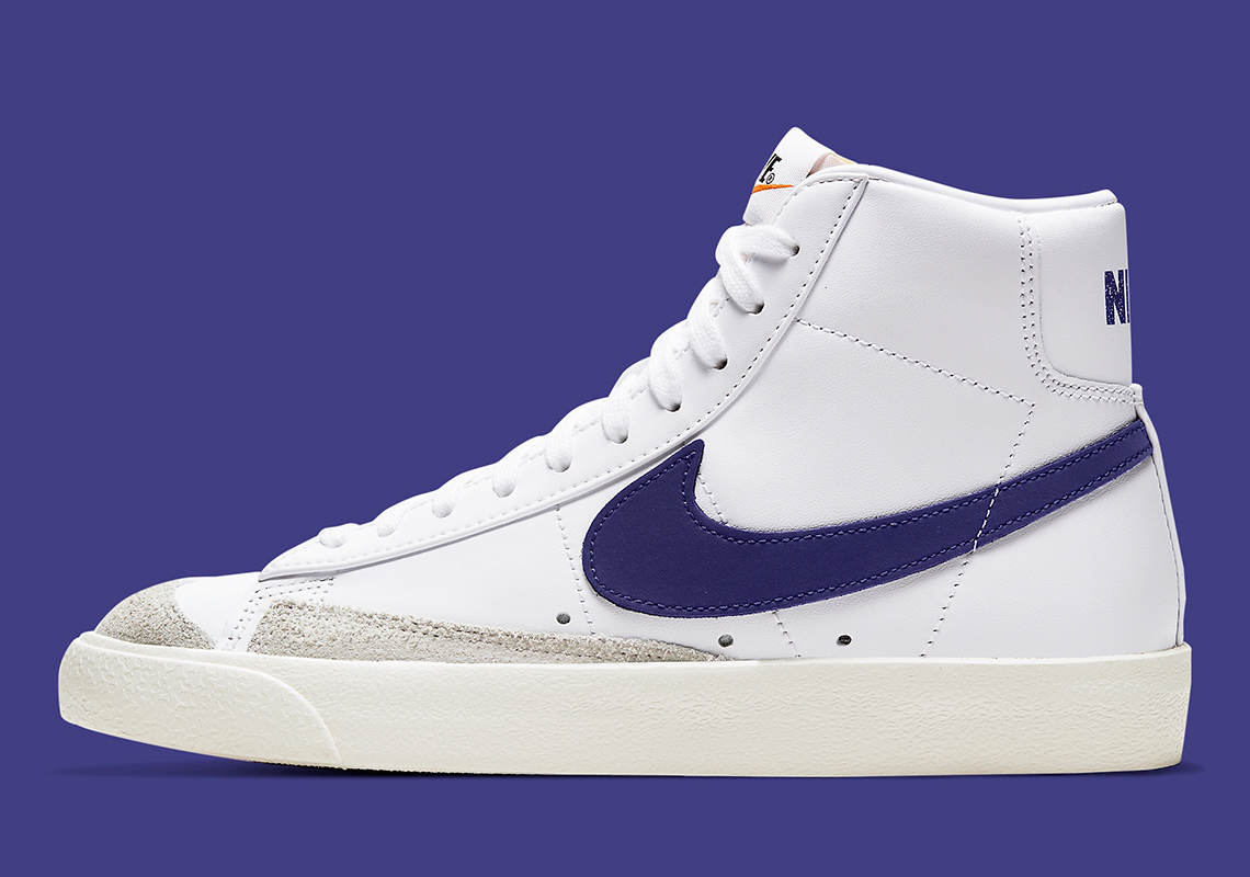 Nike Blazer Mid 77 White Purple Cz1055 107 1