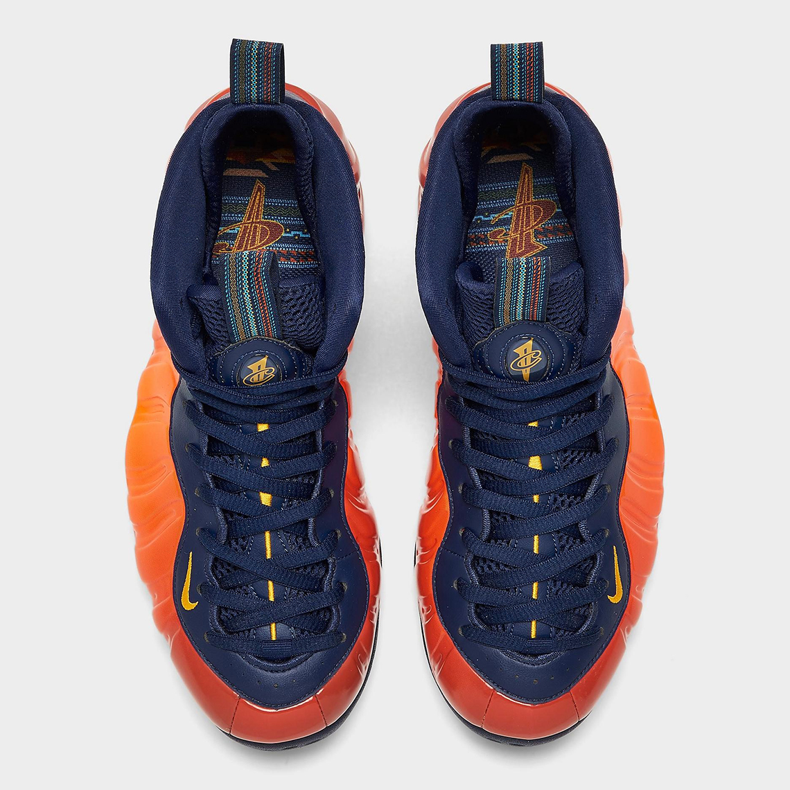 Nike Foamposite One Orange Blue Cj0303 400 7