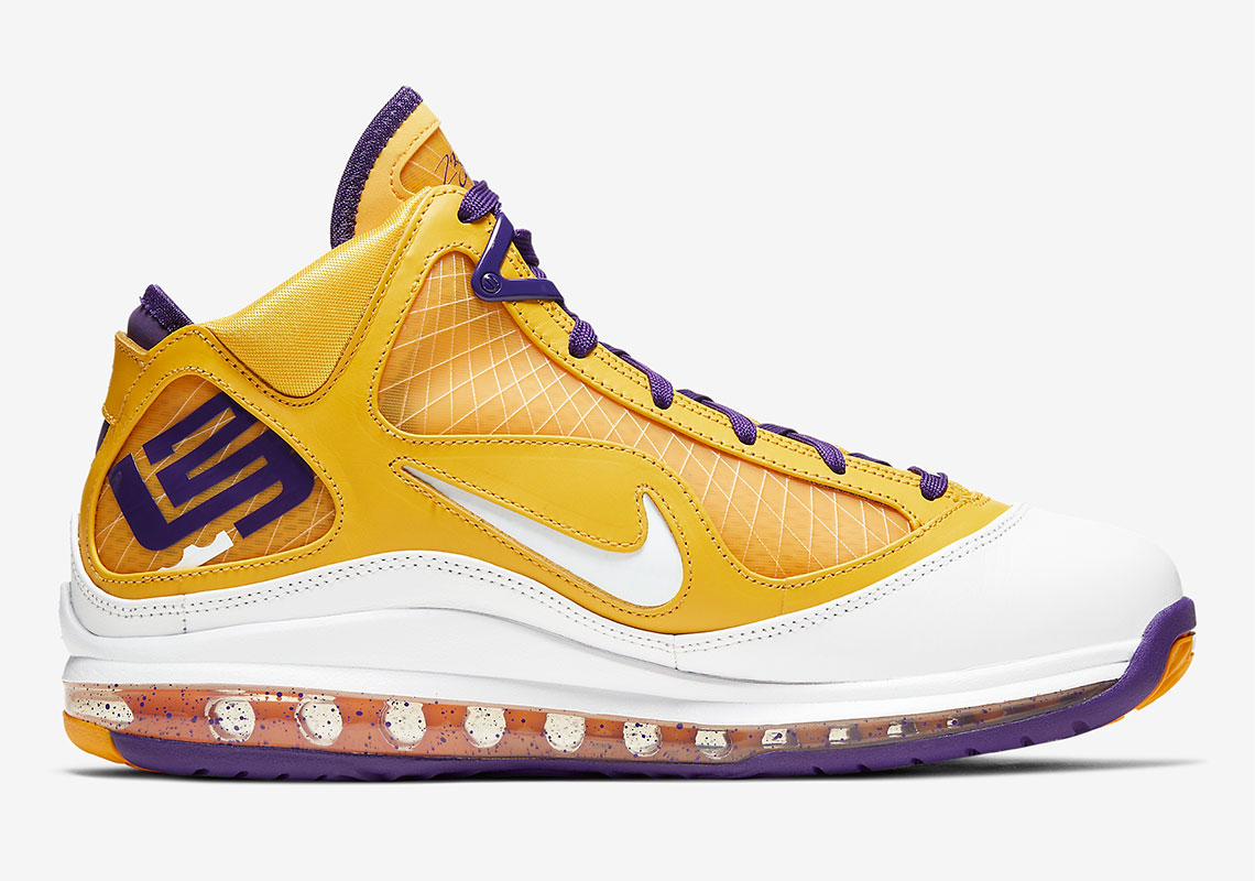 Nike Lebron 7 Media Day Lakers Cw2300 500 3