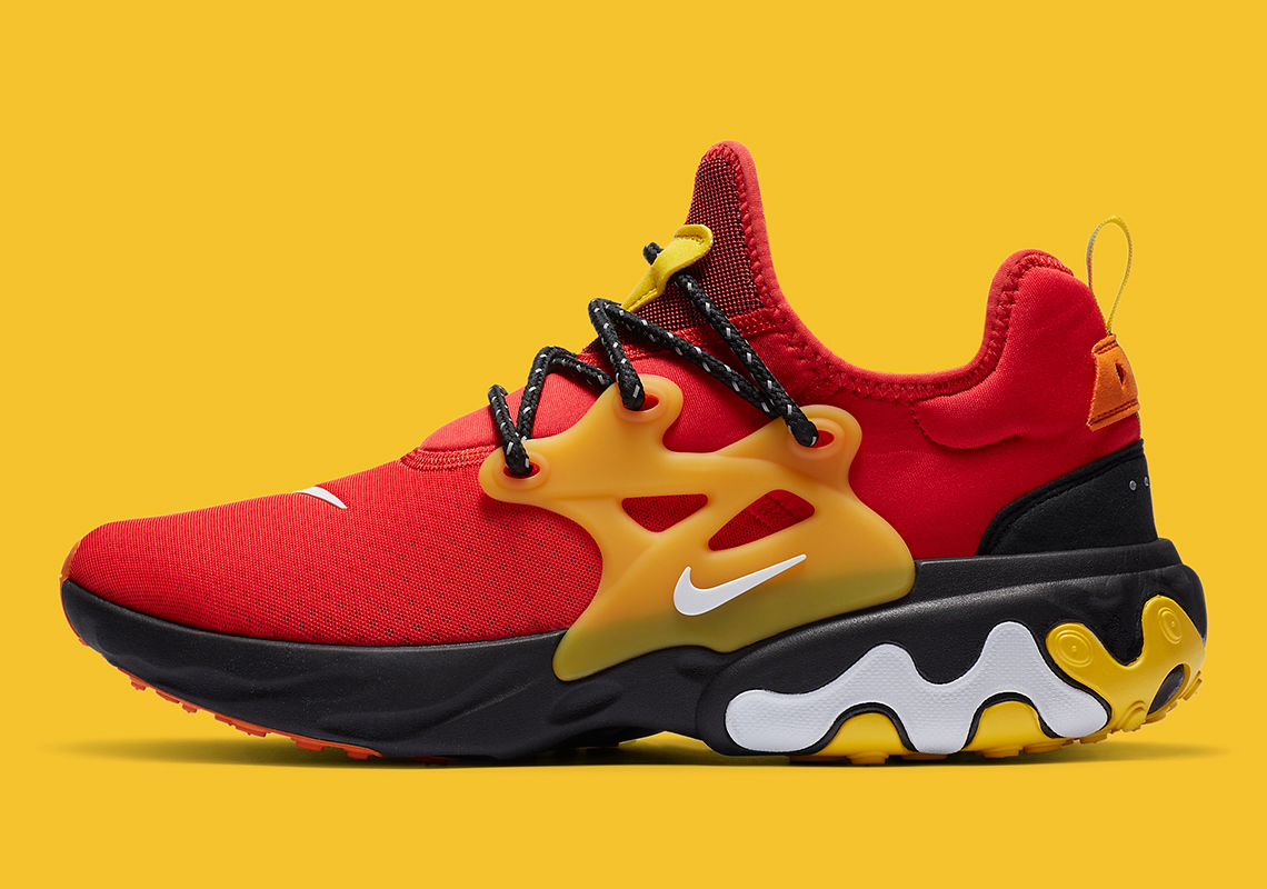 Nike React Presto Red Yellow Cz9273 600 1