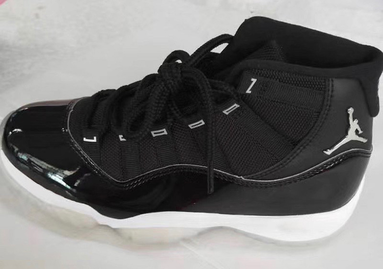 Upcoming Air Jordan 11 "Jubilee" Features Metallic Jumpman Logo And Eyelet Lettering