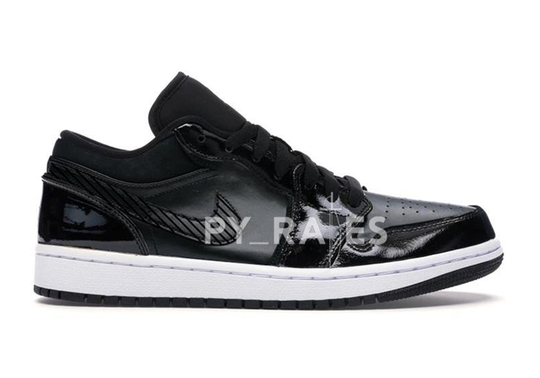 All Star Air Jordan 1 Low Black Release Info