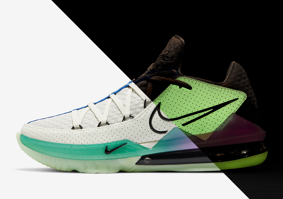 Official Images Of The Nike LeBron 17 Low “Glow In The Dark”