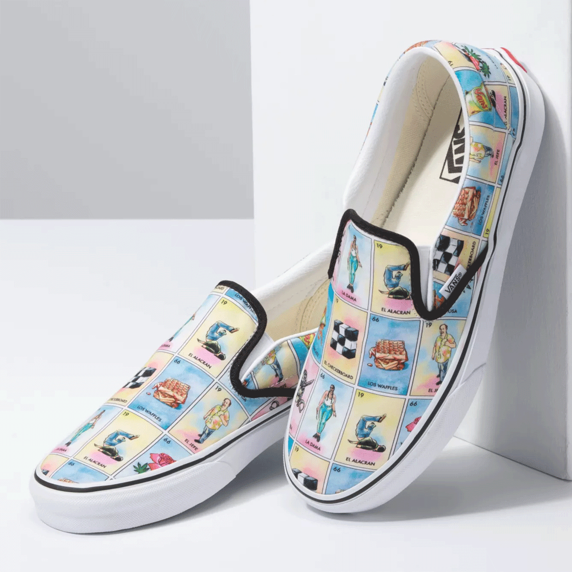 Los Vans Slip On Loteria 1