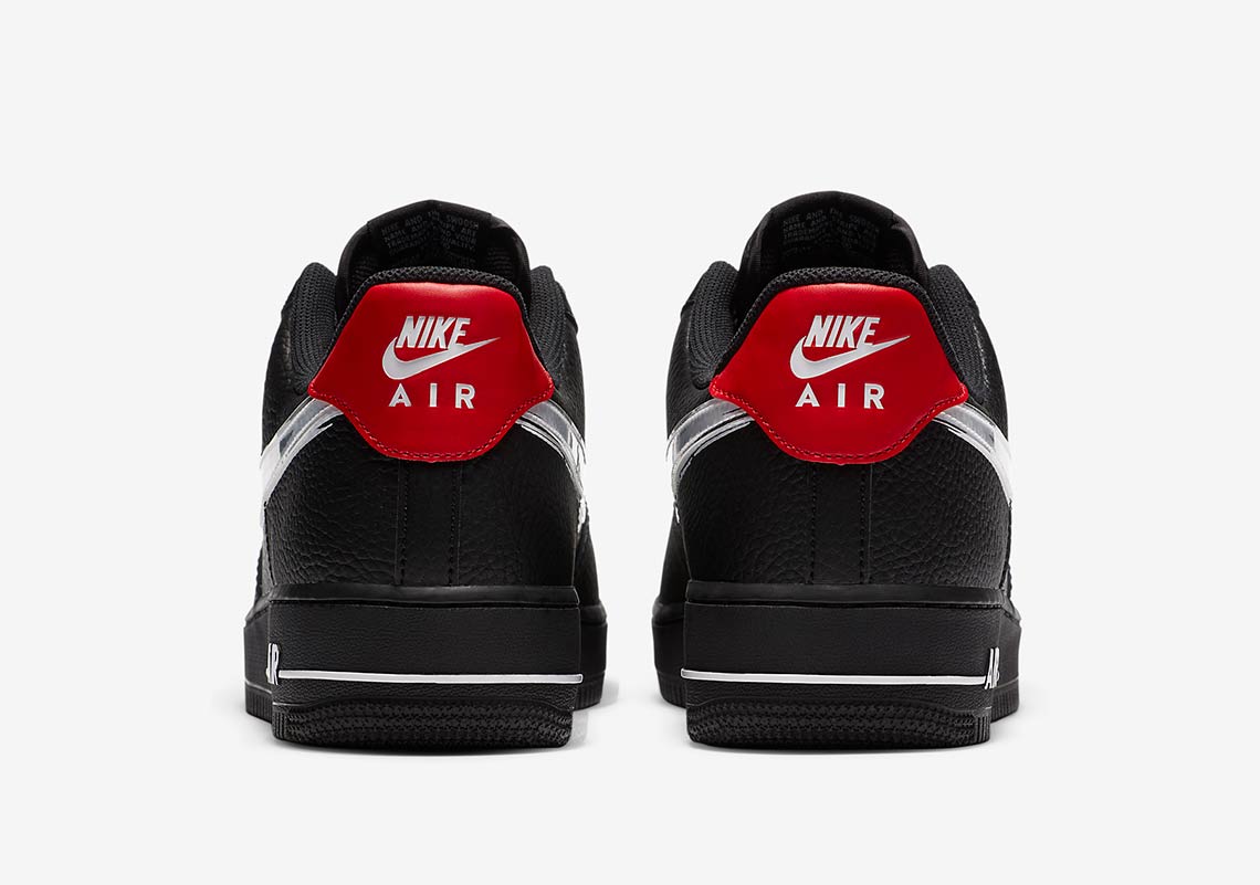 Nike Air Force 1 Brushstroke Pack Black Da4657 001 1