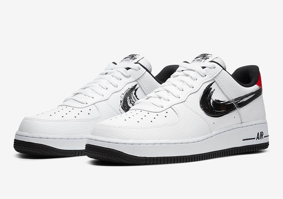 Nike Air Force 1 Brushstroke Pack White Da4657 100 5