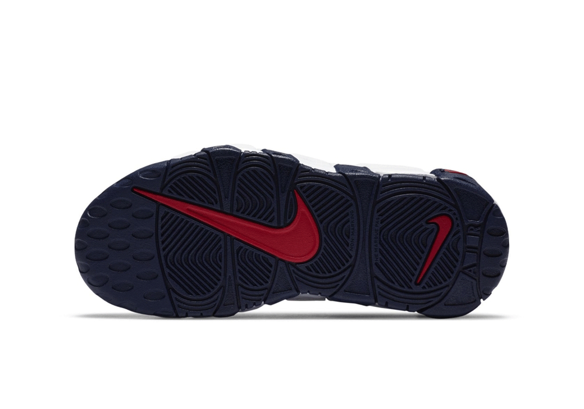 Nike Air More Uptempo Ps White Red Blue 4