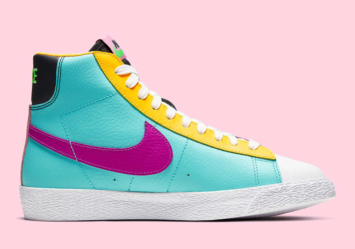 Nike Blazer Mid Multi Big Kids Cz9441 400 1