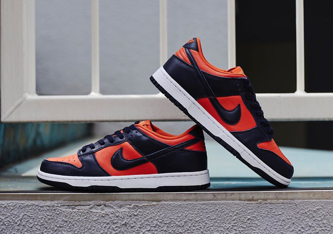 Closer Look At The Nike Dunk Low "Champ Colors"