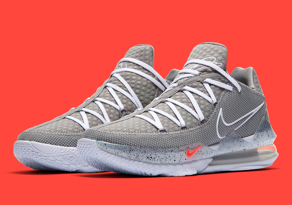 The Nike LeBron 17 Low "Particle Grey" Is Available Now