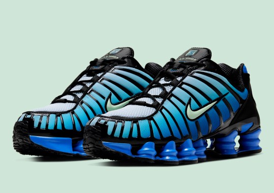 The Nike Shox TL Borrows The Classic Air Max Plus Gradient