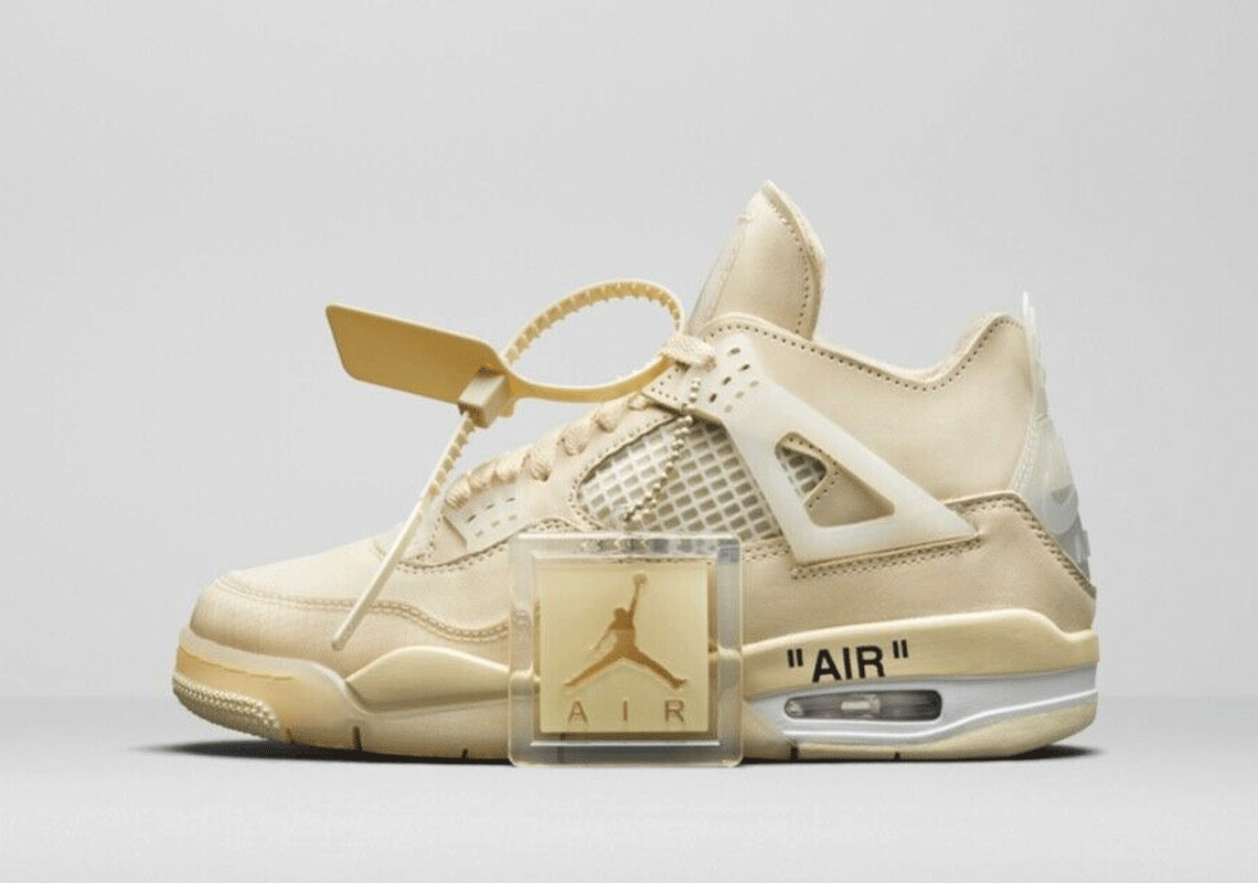 Off White Air Jordan 4 Sail Cv9388 100 2 1