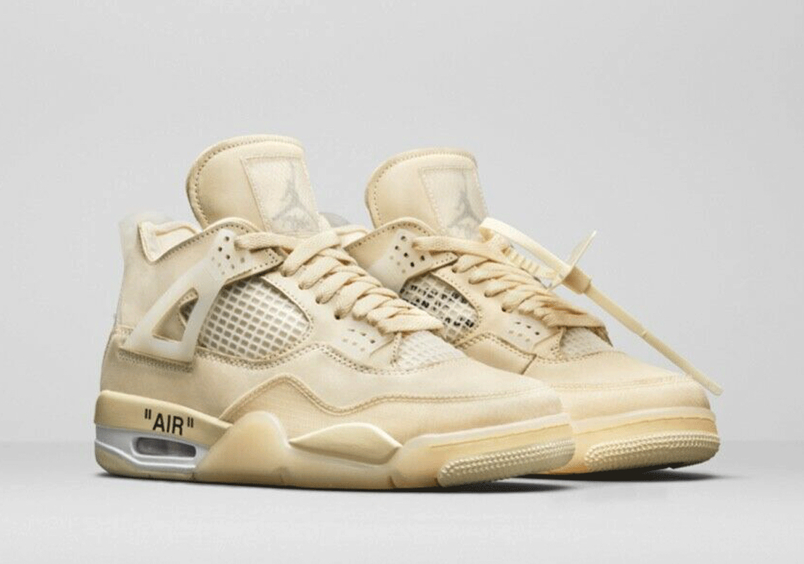 Off White Air Jordan 4 Sail Cv9388 100 8