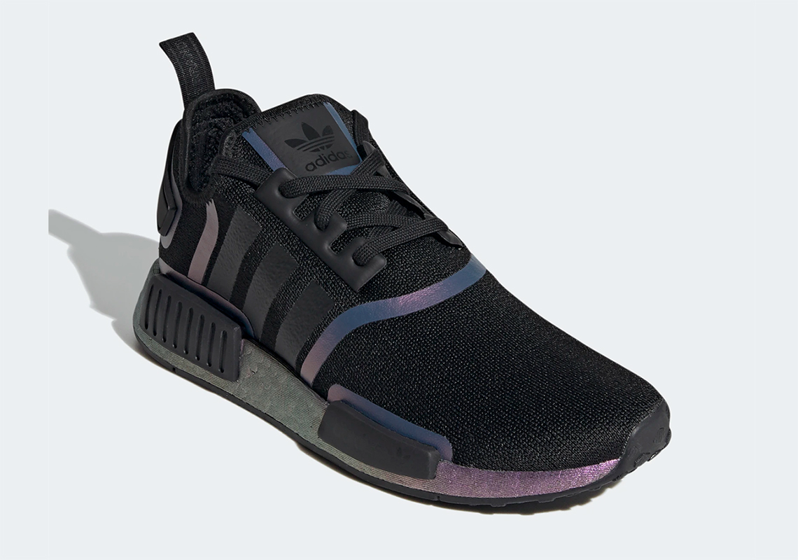 Adidas Nmd R1 Black Purple Fv8732 5