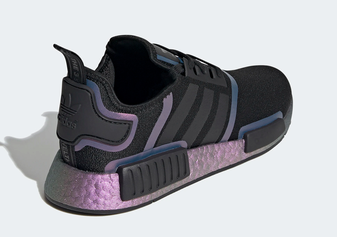 Adidas Nmd R1 Black Purple Fv8732 9