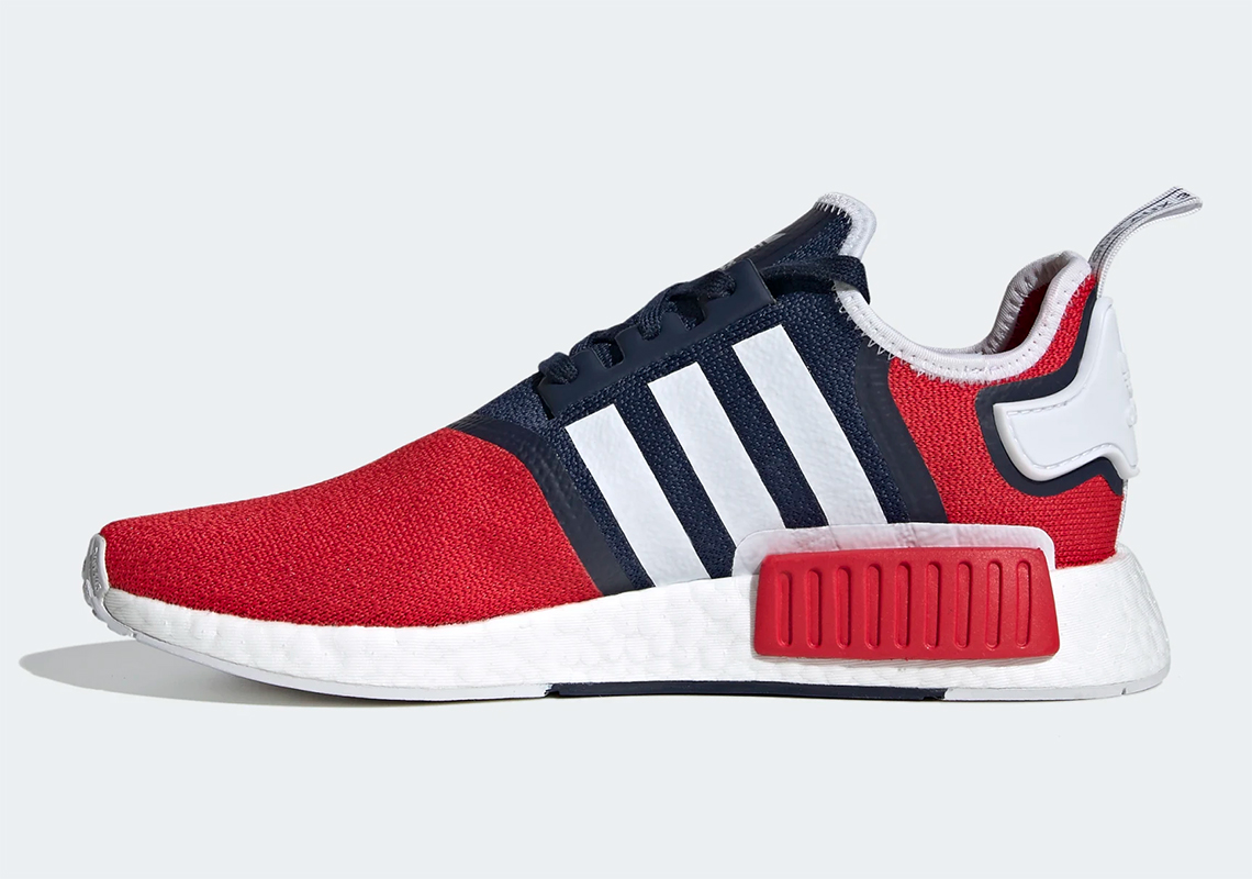 Adidas Nmd R1 Navy Red Fv1734 1