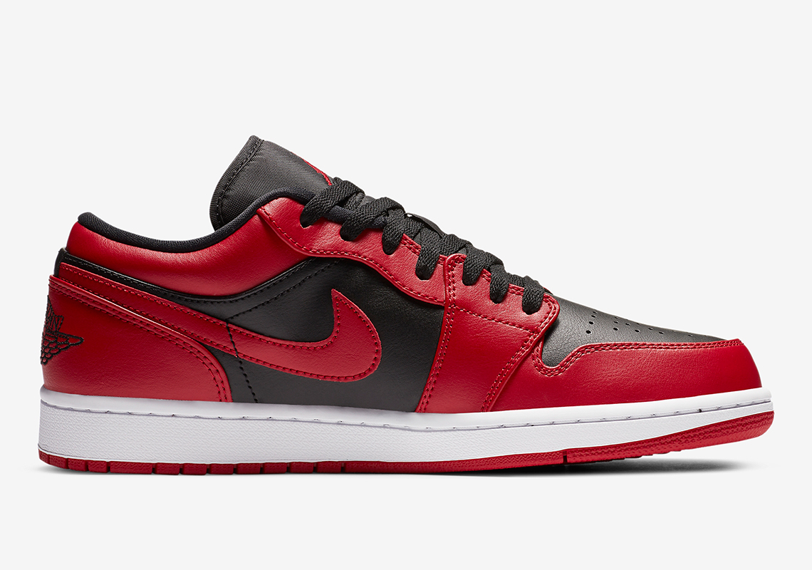 Air Jordan 1 Low Varsity Red 553558 606 4