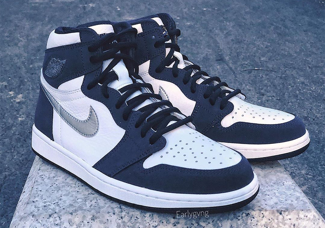 Detailed Look At The Air Jordan 1 Retro High OG co.jp "Midnight Navy"