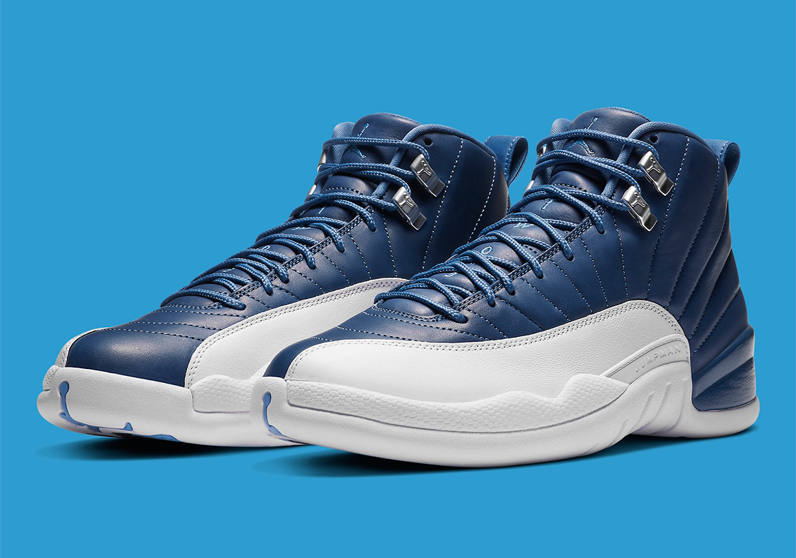 Air Jordan 12 Stone Blue 130690 404 3