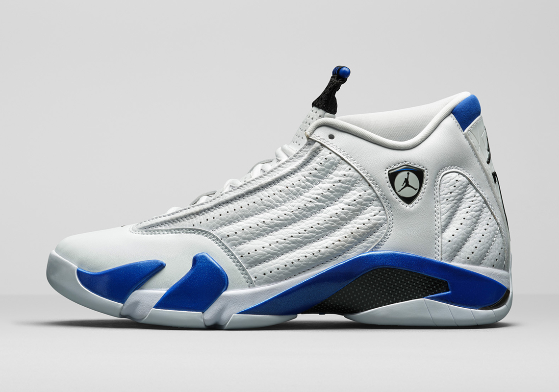 Air Jordan 14 Retro White Royal 487471 104 2