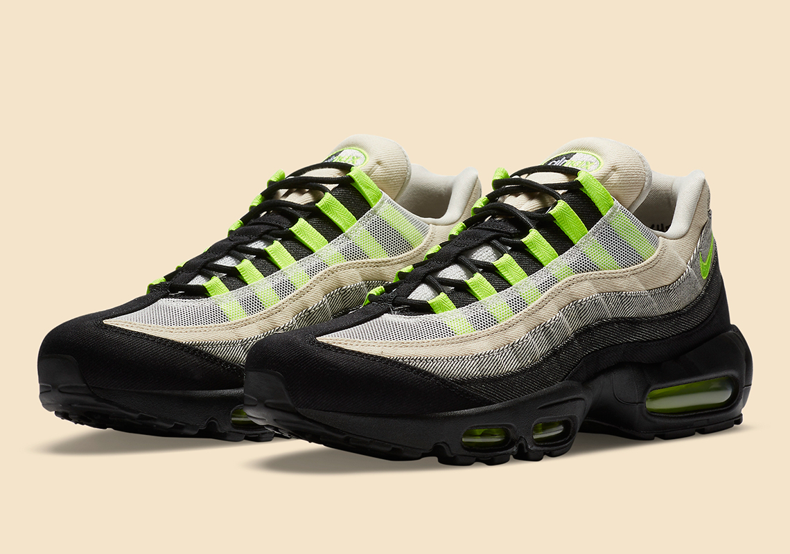 Denham x Nike Air Max 95 Adds Signature Fabric To An OG Colorway