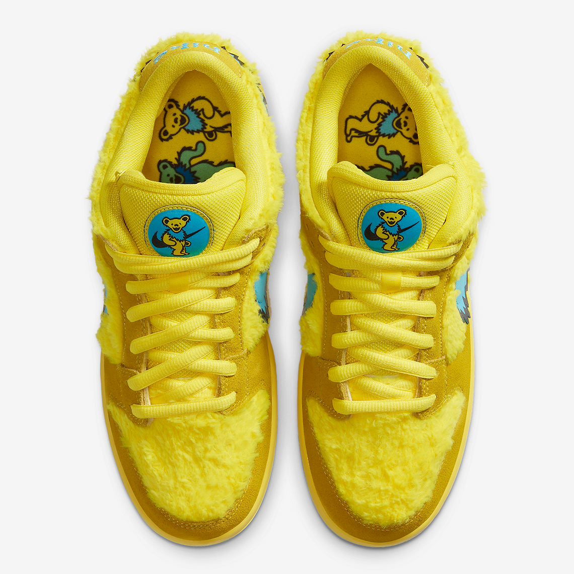 Grateful Dead Nike Sb Dunk Cj5378 700 Yellow 1