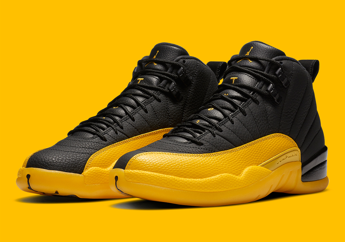 Jordan 12 Black Yellow 130690 070 2