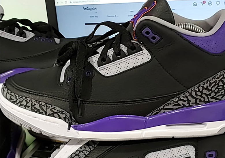 The Air Jordan 3 "Lakers" May Be Cancelled