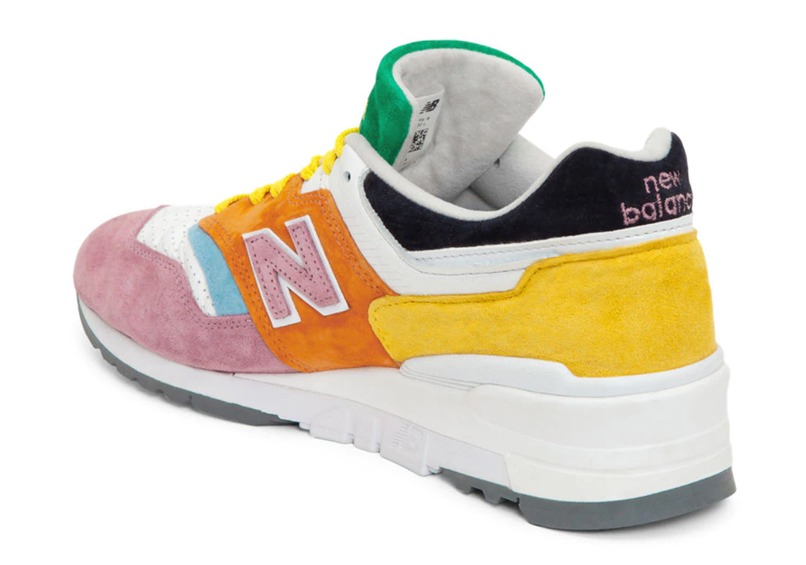 New Balance 997 Green Pink 3