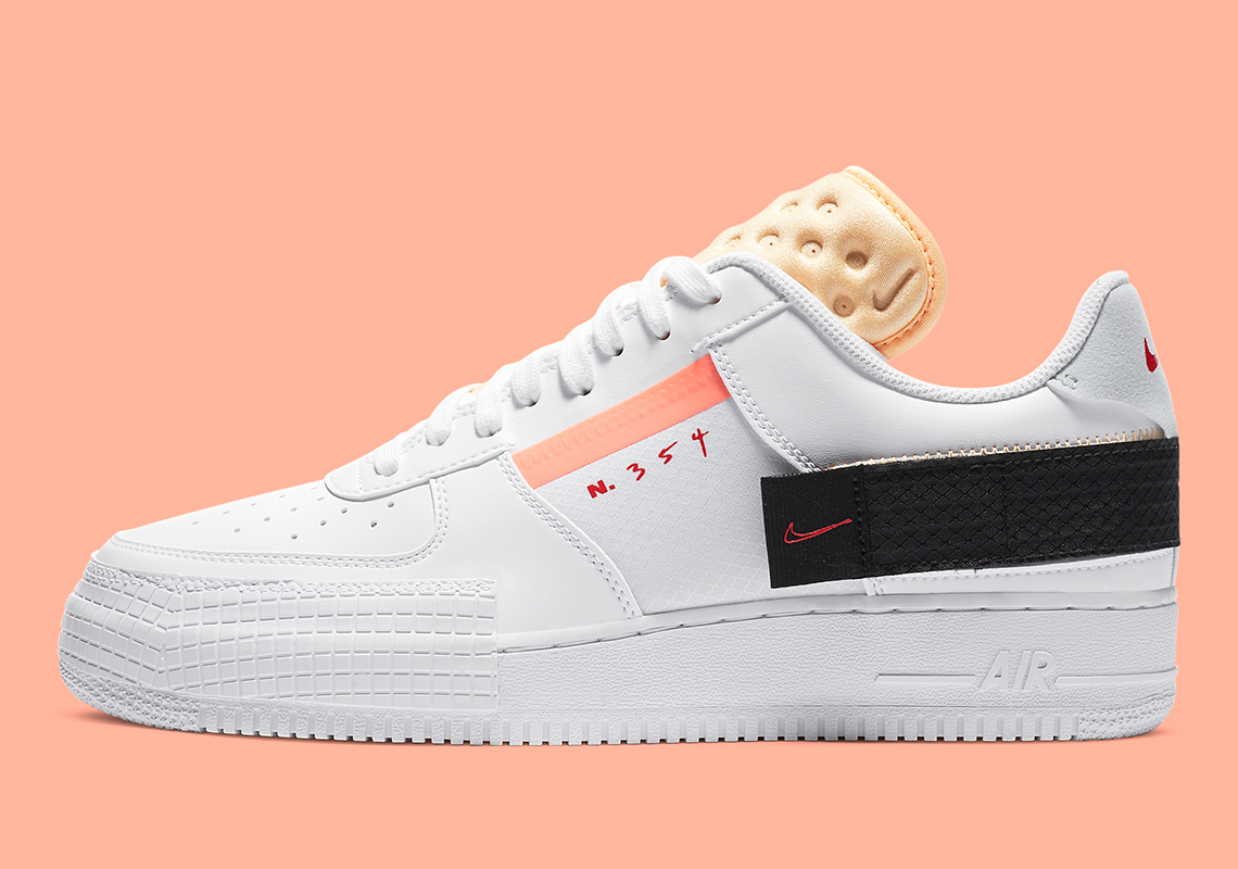 The Nike AF1-TYPE Arrives In "Melon Tint"