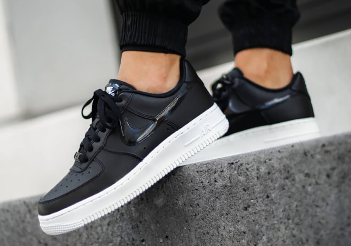 Nike Air Force 1 Low "Black Iridescent" Is Arriving Soon