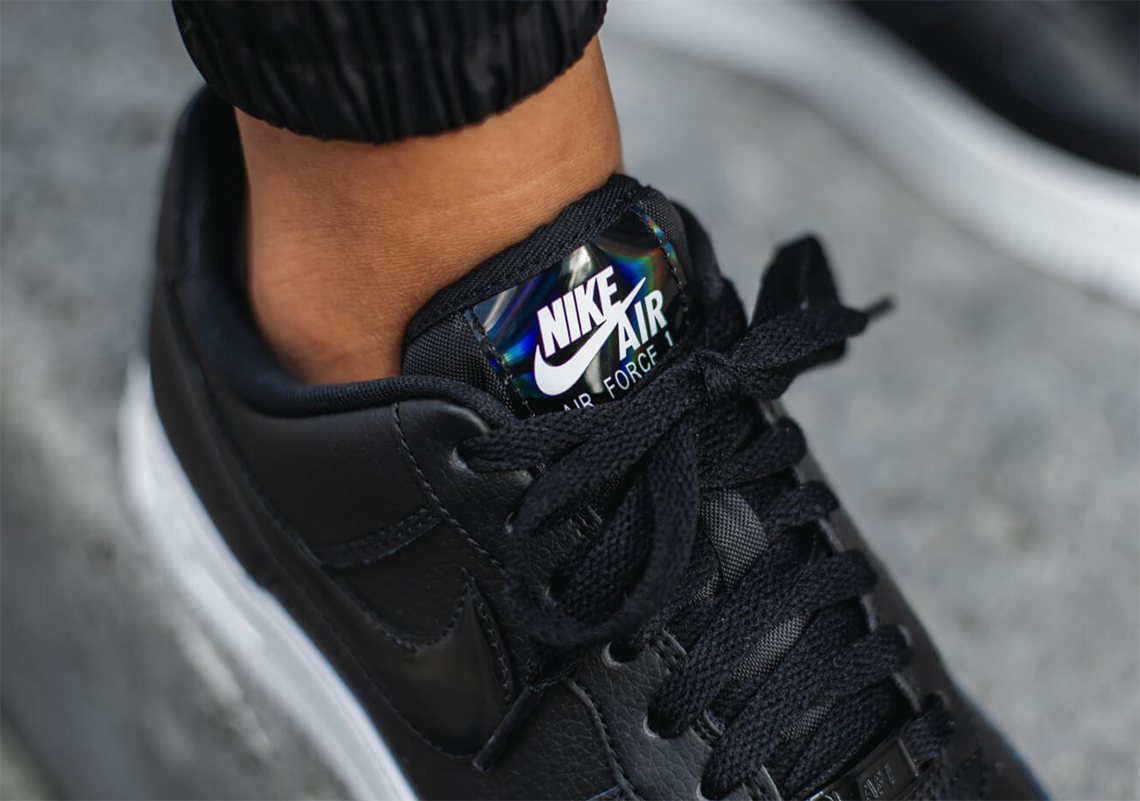 Nike Air Force 1 Black Iridescent Cj1646 001 5