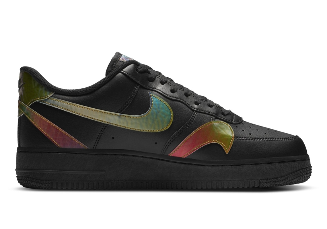 Nike Air Force 1 Black Multi Color 5